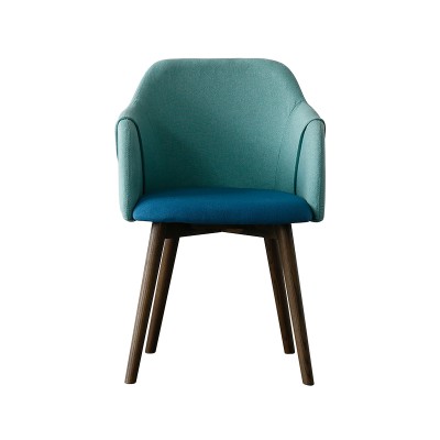 物也北欧餐椅水曲柳家具实木休闲创意椅子简约现代餐桌椅组合