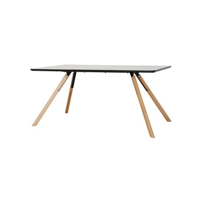 Nimo尼摩 北欧设计师家具实木餐桌现代简约餐厅长方形餐桌椅组合