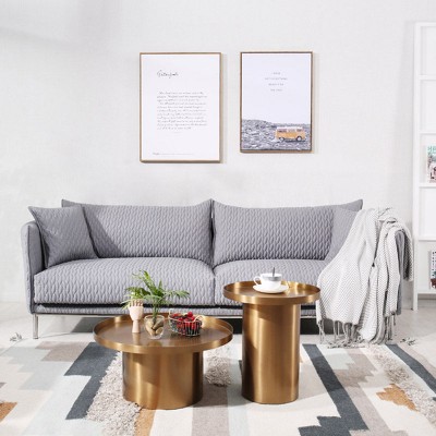 Nimo尼摩 北欧高格调布艺沙发组合客厅三人位设计师创意沙发整装