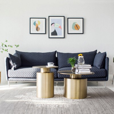 Nimo尼摩 北欧高格调布艺沙发组合客厅三人位设计师创意沙发整装