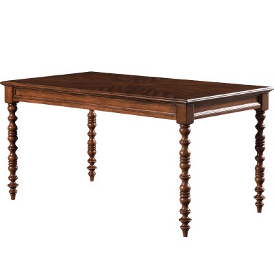 Trunk美式实木餐桌椅组合一桌四椅吃饭桌子小户型餐厅桌