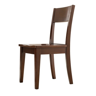 艾伦餐椅 白蜡木全实木(水性漆)  实木餐椅简约复古家用餐厅坐椅