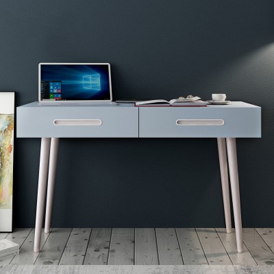 之乐 北欧风格小户型电脑桌椅组合简约现代家用写字办公书桌