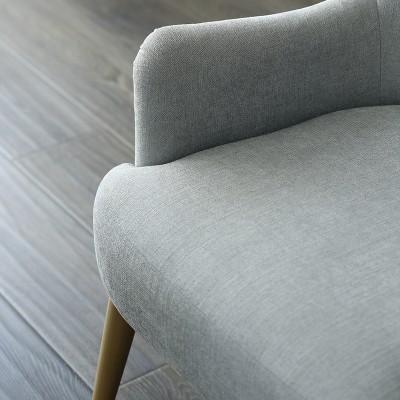 物也/HF10北欧设计师布艺沙发现代简约小户型客厅单人沙发